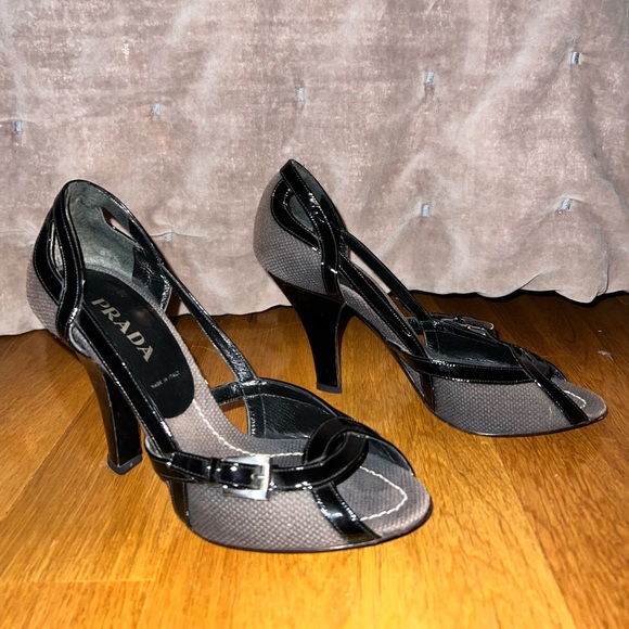 Prada Opened Toe Heels - Picture 4 of 5